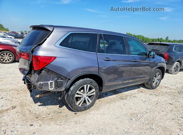 5FNYF6H53HB019403 2017 HONDA PILOT Gray Tył prawy