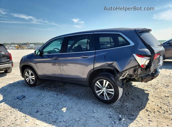 5FNYF6H53HB019403 2017 HONDA PILOT Gray Tył lewy