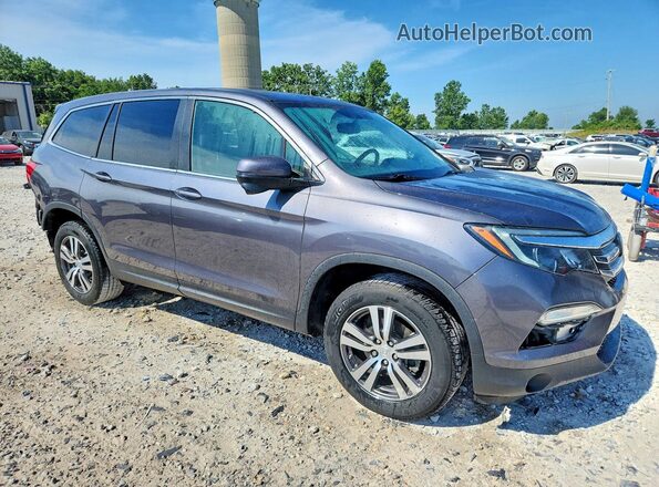 5FNYF6H53HB019403 2017 HONDA PILOT Gray Przód prawy