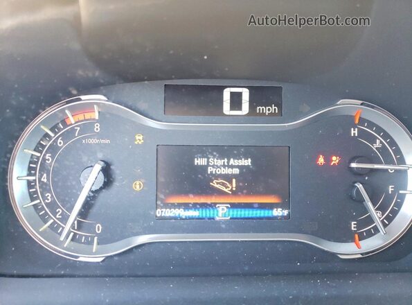 5FNYF6H53HB054801 2017 HONDA PILOT White Սարքավորումների վահանակի տեսք