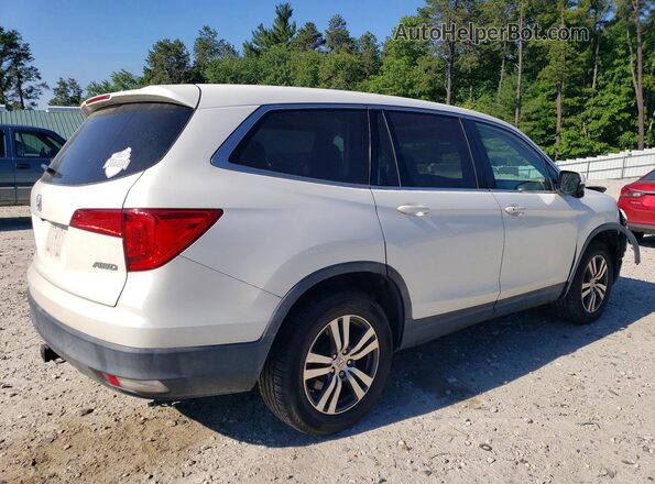 5FNYF6H53HB054801 2017 HONDA PILOT White Հետևի աջ
