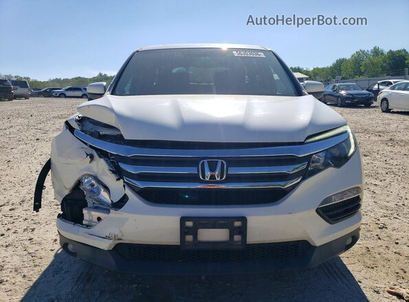 5FNYF6H53HB054801 2017 HONDA PILOT White Դիմացի տեսք