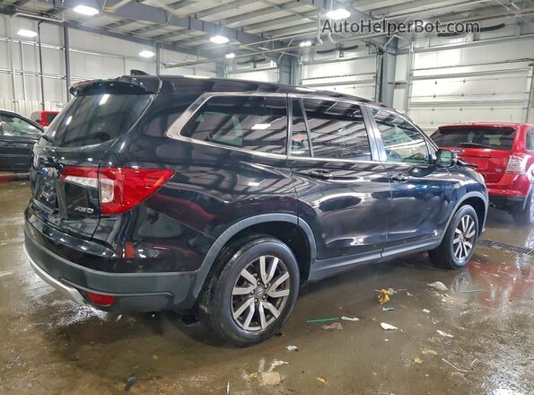 5FNYF6H53KB024379 2019 HONDA PILOT Black Rear right