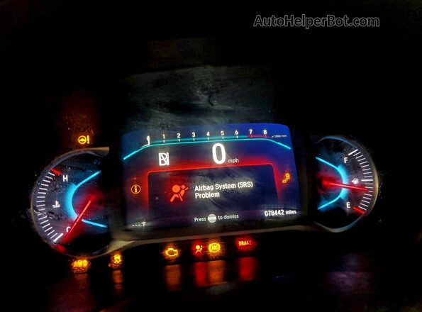 5FNYF6H53KB024379 2019 HONDA PILOT Black Instrument cluster view