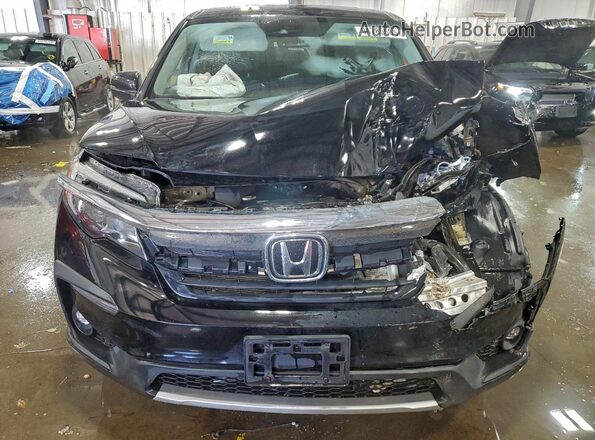 5FNYF6H53KB024379 2019 HONDA PILOT Black Front view