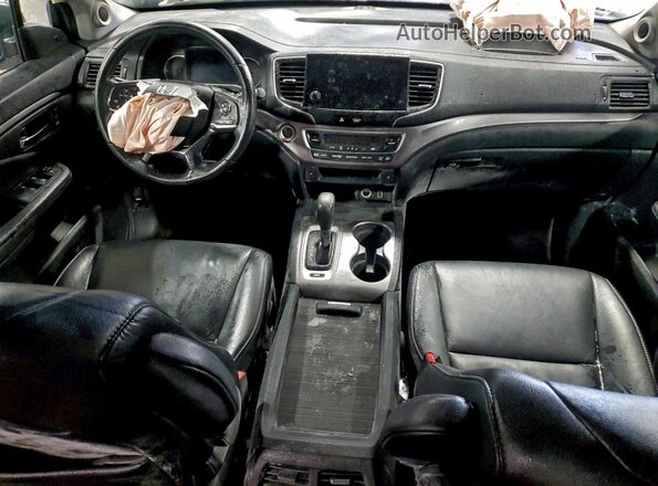 5FNYF6H53KB024379 2019 HONDA PILOT Black Dashboard view
