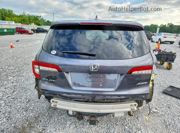 5FNYF6H53KB035544 2019 HONDA PILOT Gray Widok z tyłu