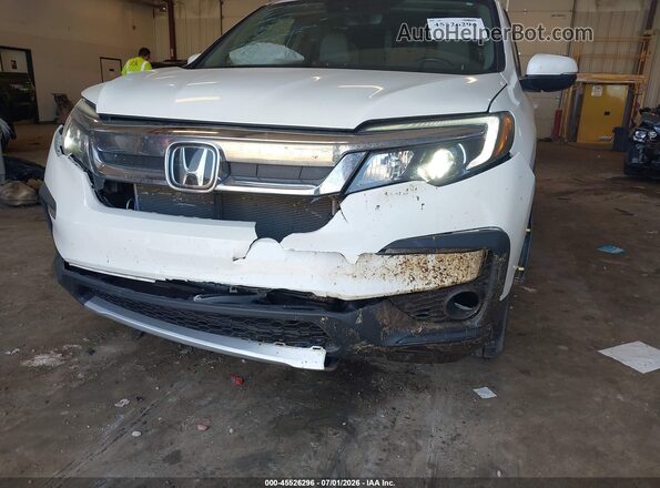 5FNYF6H53KB039061 2019 HONDA PILOT White Widok z przodu