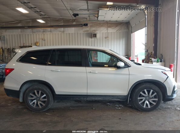 5FNYF6H53KB039061 2019 HONDA PILOT White Widok wnętrza z tyłu