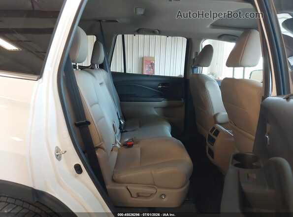 5FNYF6H53KB039061 2019 HONDA PILOT White Widok naklejki z numerem VIN