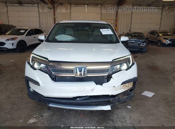 5FNYF6H53KB039061 2019 HONDA PILOT White Widok zestawu wskaźników