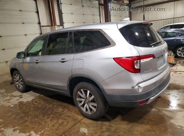 5FNYF6H53KB043448 2019 HONDA PILOT Silver Rear left