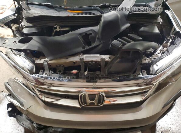 5FNYF6H53KB043448 2019 HONDA PILOT Silver Engine compartment view