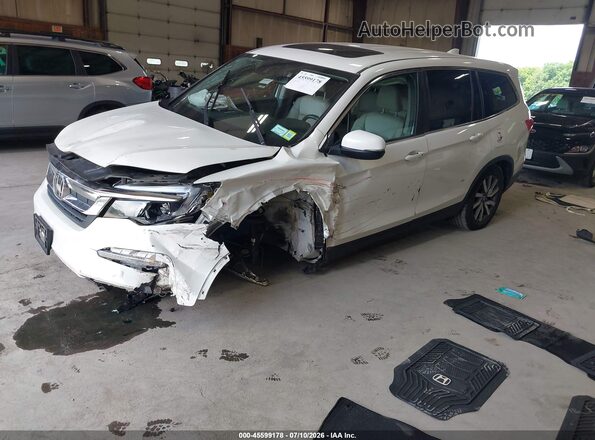 5FNYF6H53KB063389 2019 HONDA PILOT White Front left