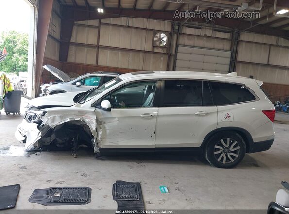 5FNYF6H53KB063389 2019 HONDA PILOT White Rear interior view