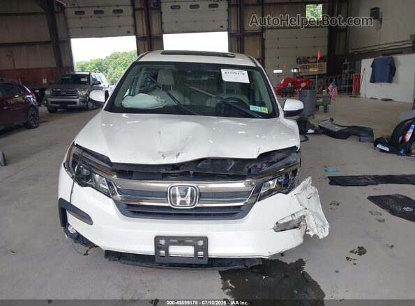 5FNYF6H53KB063389 2019 HONDA PILOT White Dashboard view