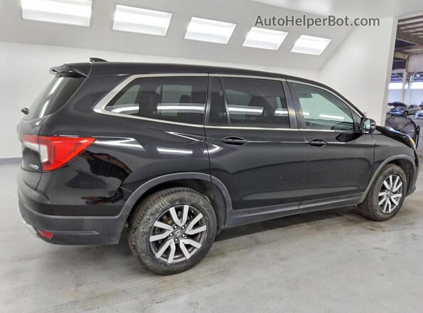 5FNYF6H53KB081438 2019 HONDA PILOT Black Trasero derecho