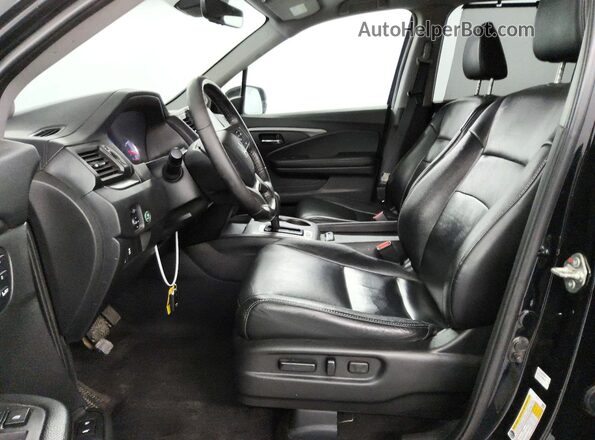 5FNYF6H53KB081438 2019 HONDA PILOT Black Vista interior delantera