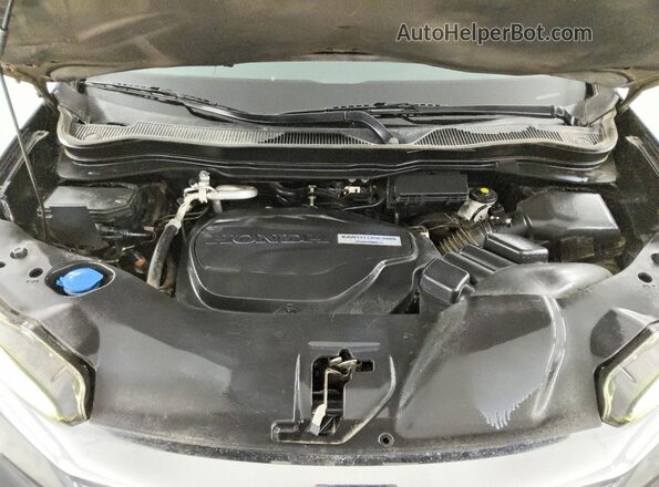 5FNYF6H53KB081438 2019 HONDA PILOT Black Vista del compartimento del motor