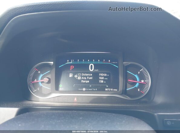 5FNYF6H53KB095999 2019 HONDA PILOT Gray Вид задніх сидінь