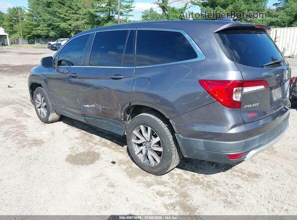 5FNYF6H53KB095999 2019 HONDA PILOT Gray Задня ліва чверть
