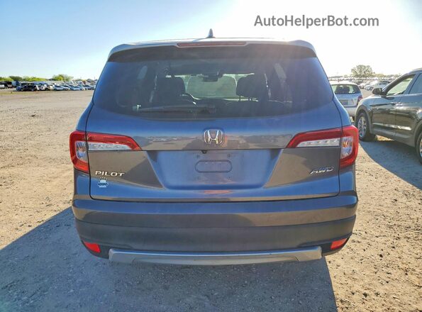 5FNYF6H53LB042690 2020 HONDA PILOT Gray Вид ззаду
