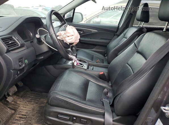 5FNYF6H53LB042690 2020 HONDA PILOT Gray Вид салону спереду