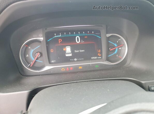 5FNYF6H53LB042690 2020 HONDA PILOT Gray Вид щитка приладів