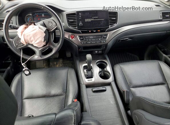 5FNYF6H53LB042690 2020 HONDA PILOT Gray Вид панелі приладів