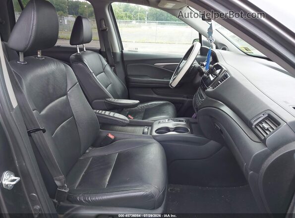 5FNYF6H53MB051794 2021 HONDA PILOT Gray Widok wnętrza z przodu