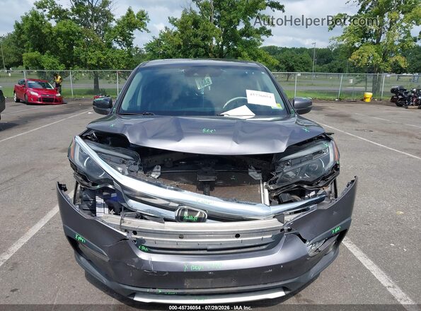 5FNYF6H53MB051794 2021 HONDA PILOT Gray Widok z przodu