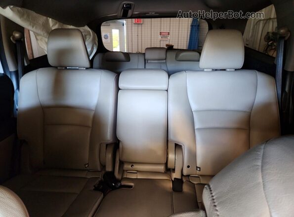 5FNYF6H53NB015153 2022 HONDA PILOT White Widok tylnych siedzeń