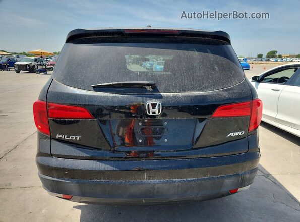 5FNYF6H54GB068625 2016 HONDA PILOT Black Vista trasera
