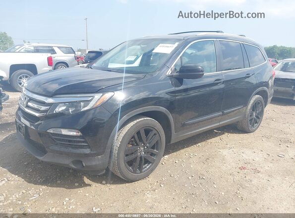 5FNYF6H54HB037439 2017 HONDA PILOT Black Передня ліва чверть