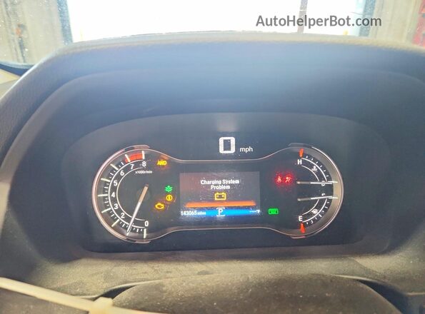 5FNYF6H54HB082347 2017 HONDA PILOT Blue ხელსაწყოთა პანელის ხედი