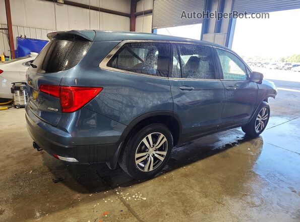 5FNYF6H54HB082347 2017 HONDA PILOT Blue უკანა მარჯვენა