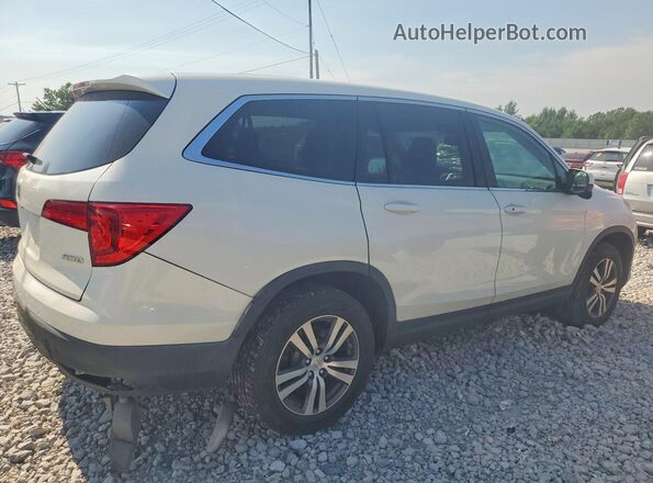 5FNYF6H54JB003345 2018 HONDA PILOT White Հետևի աջ