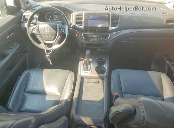 5FNYF6H54JB003345 2018 HONDA PILOT White Առջևի վահանակի տեսք
