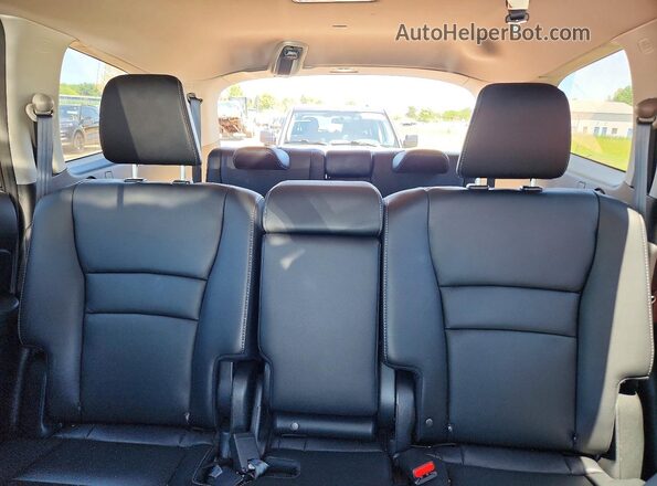 5FNYF6H54JB008299 2018 HONDA PILOT Gray Вид задніх сидінь