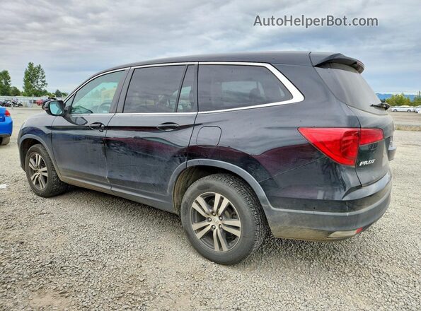 5FNYF6H54JB070981 2018 HONDA PILOT Black Tył lewy