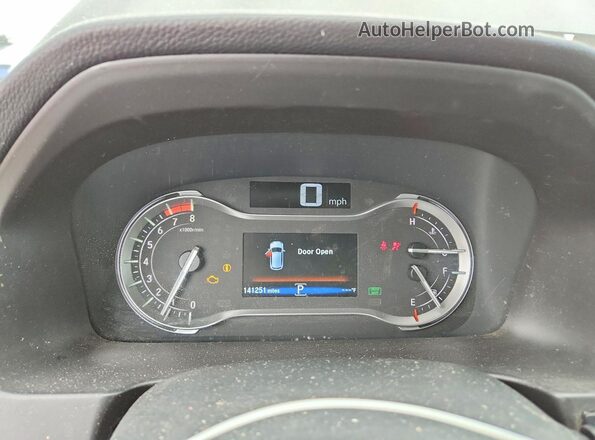 5FNYF6H54JB070981 2018 HONDA PILOT Black Widok zestawu wskaźników