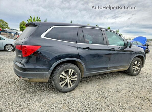5FNYF6H54JB070981 2018 HONDA PILOT Black Tył prawy
