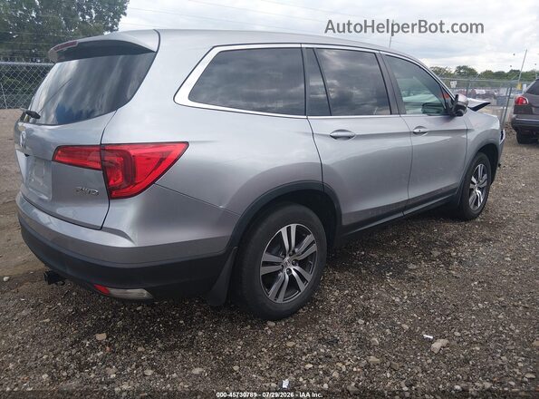 5FNYF6H54JB072746 2018 HONDA PILOT Silver Задня права чверть