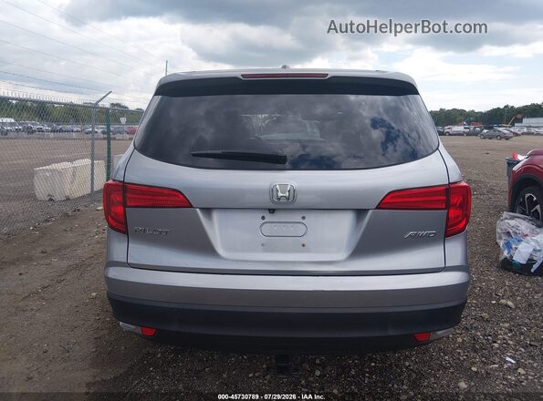 5FNYF6H54JB072746 2018 HONDA PILOT Silver 