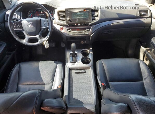 5FNYF6H54KB013424 2019 HONDA PILOT Gray Vista del salpicadero