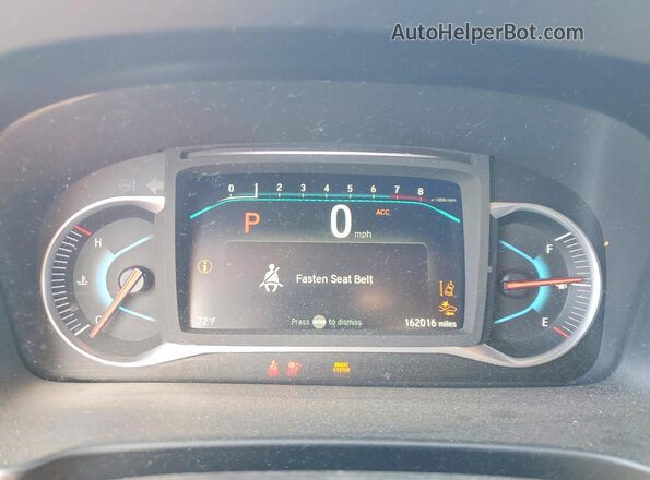 5FNYF6H54KB013424 2019 HONDA PILOT Gray Vista del cuadro de instrumentos