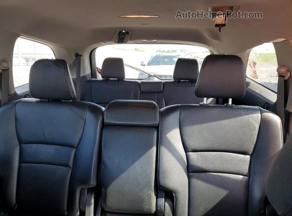 5FNYF6H54KB013424 2019 HONDA PILOT Gray Vista de los asientos traseros