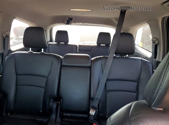 5FNYF6H54KB053194 2019 HONDA PILOT Black Vista de los asientos traseros