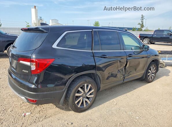 5FNYF6H54KB053194 2019 HONDA PILOT Black Trasero derecho
