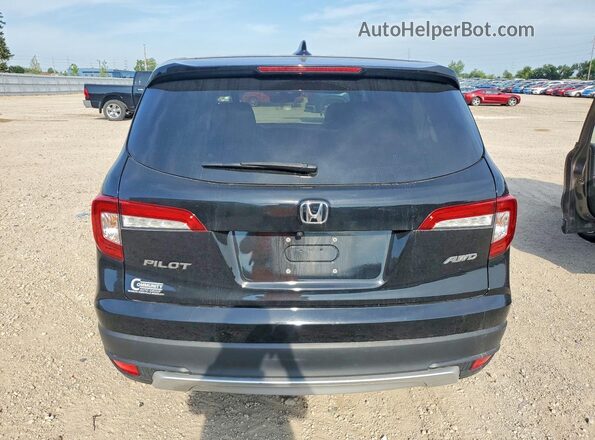 5FNYF6H54KB053194 2019 HONDA PILOT Black Vista trasera